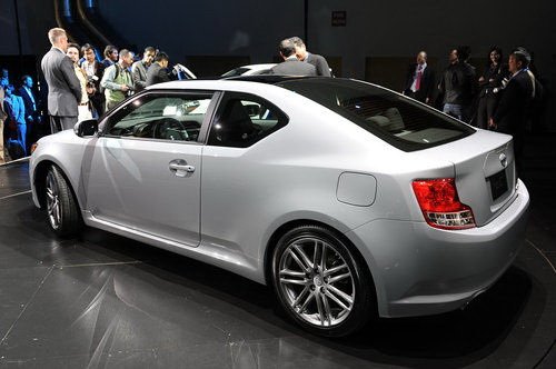 Much younger than the Toyota Camry Solara Coupe, the Scion tC will also be 