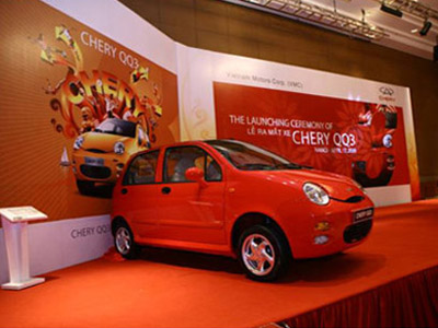 Chery enters Vietnam market with QQ3 minicar