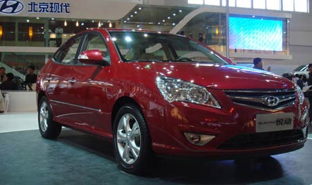 Beijing Hyundai makes 09's 100,000th car today