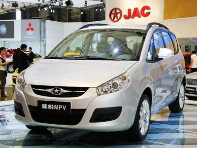 Jianghuai Auto aims to sell 100,000 PVs in '09