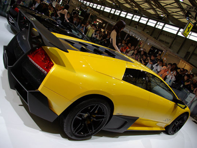 Lamborghini unveils new Murcielago in China