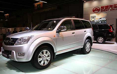 Great Wall eyes 8% of world SUV market