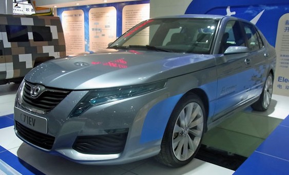BAIC to offer battery-replaceable electric sedan in China