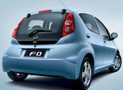 BYD F0 breaks into top 10 passenger-car list by October sales 