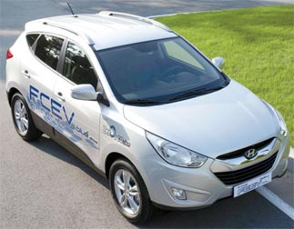 Hyundai completes prototype of hydrogen-powered Tucson iX