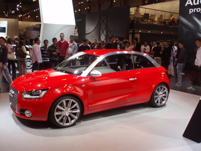 Audi A1 out testing in China 