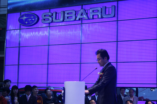 Subaru aims to increase Chinese vehicle sales by only 3000