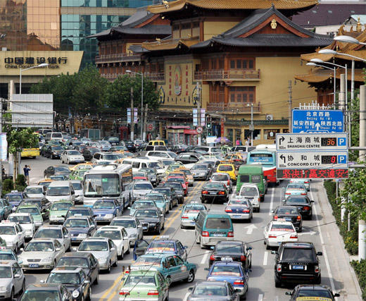 Sales of new cars in China slow for second straight month