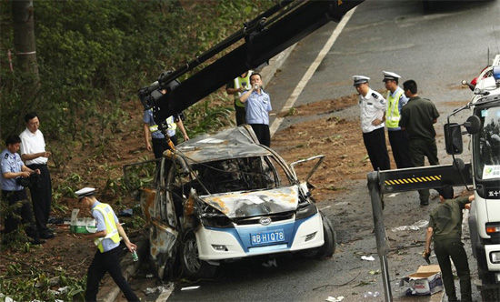 BYD shares in China and Hong Kong recover following exploding taxi incident