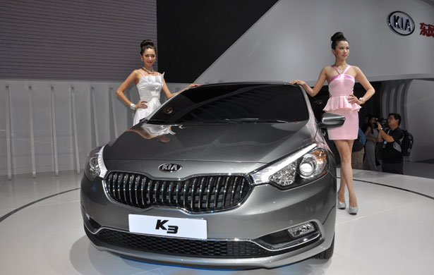 Dongfeng Yueda Kia debuts new K3 at Chengdu Motor Show