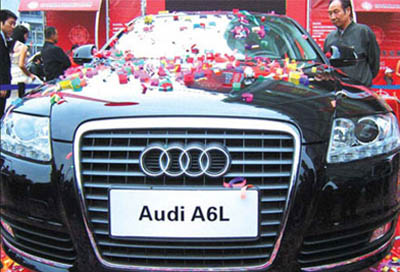 Audi again aiming high in China market