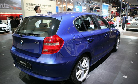 BMW 1-Series car selling in China for 273,000 yuan up
