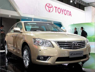 Toyota Camry recalled in China over brake flaw