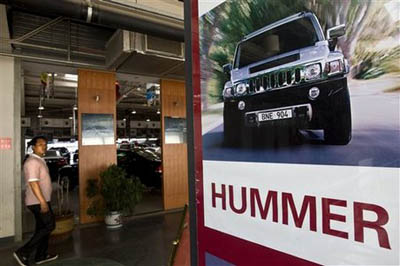 Tengzhong preparing Hummer sales division in Shanghai 