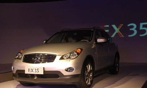 Infiniti EX35 goes on sale in China today