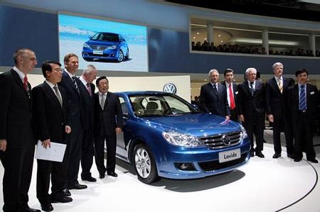 VW's China JVs unveil New Bora and Lavida for local market
