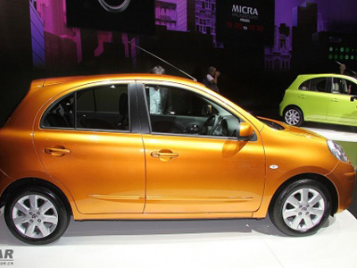 Nissan debuts mini-car March in China