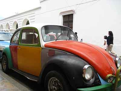 Old school VW Beetles still popular in Nicaragua