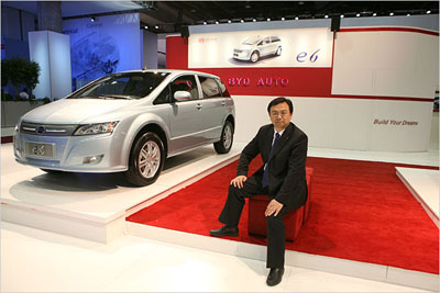 BYD chairman sells shares to overseas investors