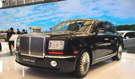 Shanzhai cars glitter at the 2009 Shanghai auto show