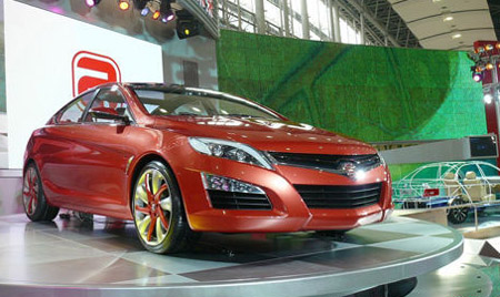 China's own brands glittering at the Beijing auto show