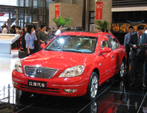 JAC sedan to be launched in Sep.